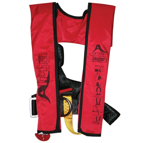 Inflatable life jackets cleaning
