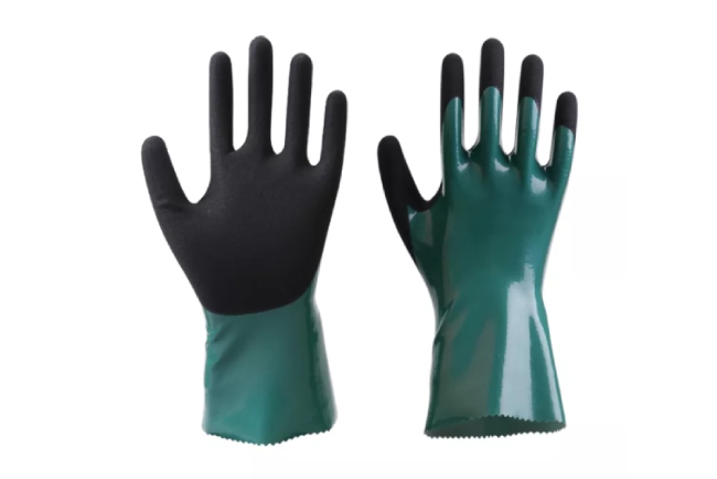 Light to heavy chemical resistant gloves