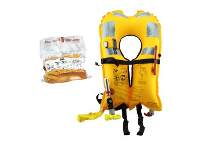 Inflatable life jackets