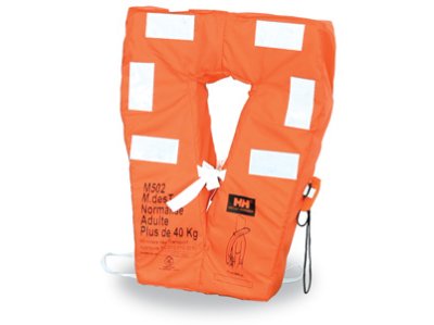 Standard type life jackets