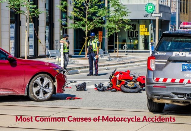 most common causes of motorcycle accidents