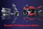scooter vs motorcycle safety