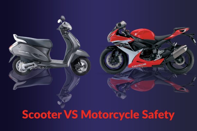 scooter vs motorcycle safety