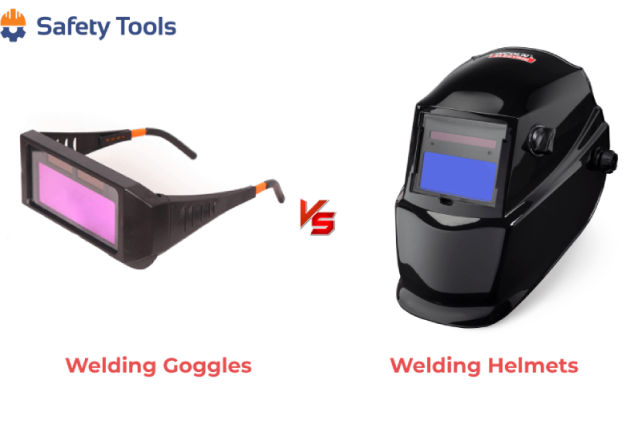 welding goggles vs helmet