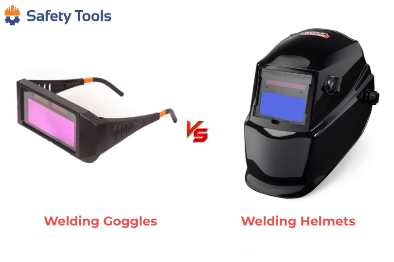 welding goggles vs helmet